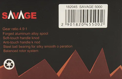 Катушка Caiman Savage 5000 (4+1ВВ)