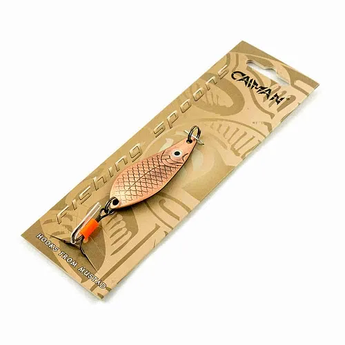 Блесна колеблющаяся Caiman Atom 10гр 5см цвет CN05 (5шт в упак.)