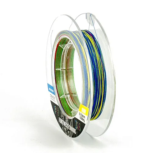 Шнур Caiman Fortness sinking 4PE 0,12 мм150 м multicolor 225519