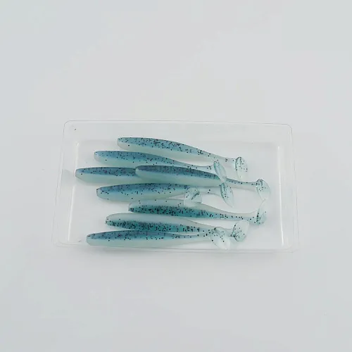 Виброхвост FISHER BAITS Light Glow 71мм цвет 12 (уп. 8шт)