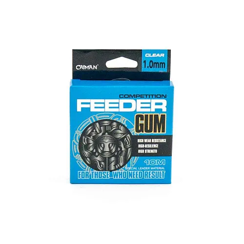 Фидер-гам Caiman Competition Feeder Gum 10м 1мм прозрачный