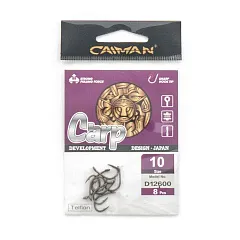 Крючки Caiman CarpTeflon №10 12600