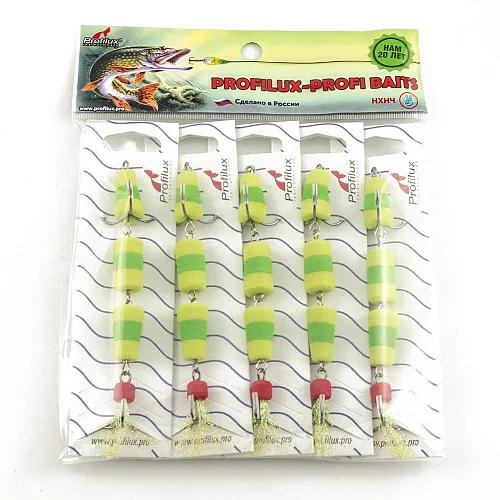 Мандула Profilux "Classic" 3Х цв 13 салатовый-зеленый-салатовый