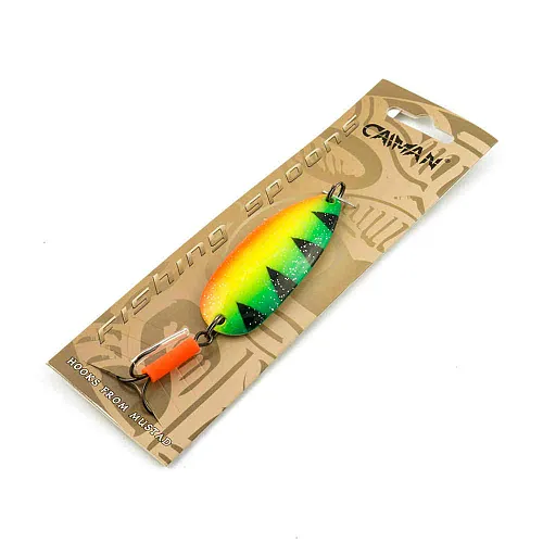 Блесна колеблюшаяся Caiman Victory 21гр 6,5см цвет CN32 (5шт в упак.)