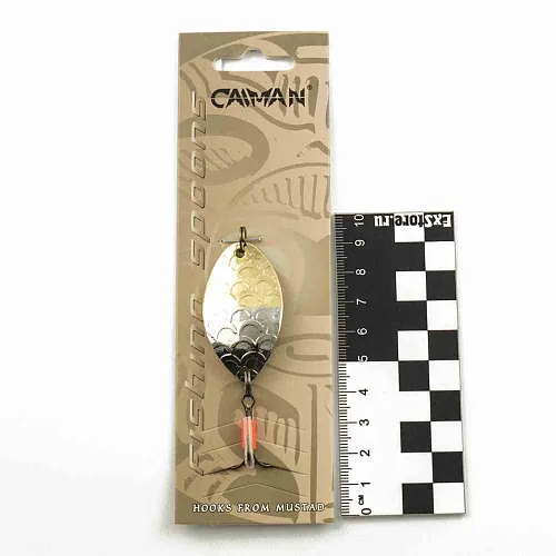 Блесна колеблющаяся Caiman Karas 13гр 4,7см цвет CN36 (5шт в упак.)