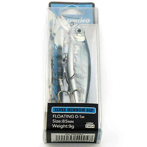 Воблер Palomino Elves minnow 85F 9гр 0-1м цвет 4