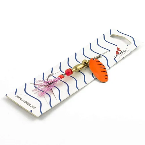 Блесна вращающаяся Profilux Мира 2 7гр цв. 214 оранжевый (5 шт в упак.)