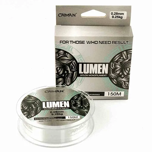 Леска Caiman Lumen 150м 0,28 мм прозрачная