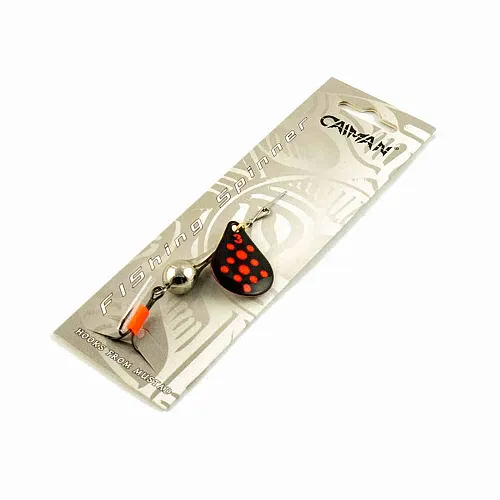 Блесна вращающаяся Caiman Pear 12гр #3 цвет CA93 (5шт в упак.)