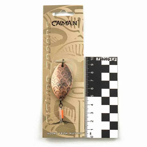 Блесна колеблющаяся Caiman Karas 13гр 4,7см цвет CN05 (5шт в упак.)