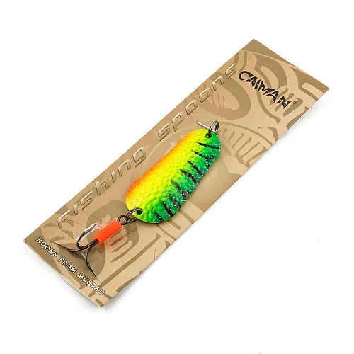 Блесна колеблющаяся Caiman Gnom 18гр 6,0см цвет CN40 (5шт в упак.)