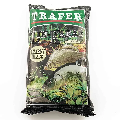 Прикормка Traper 1кг Sekret Линь-Карась черный