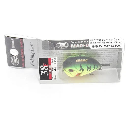 Воблер Sharado 5,8g 38F 0-0,75m WS-N-069 color 07