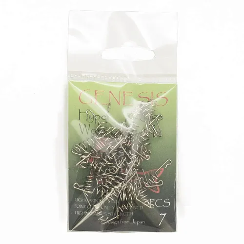 Ввертыш-спираль Genesis для крепления силиконовых приманок (50 шт. в упак.)