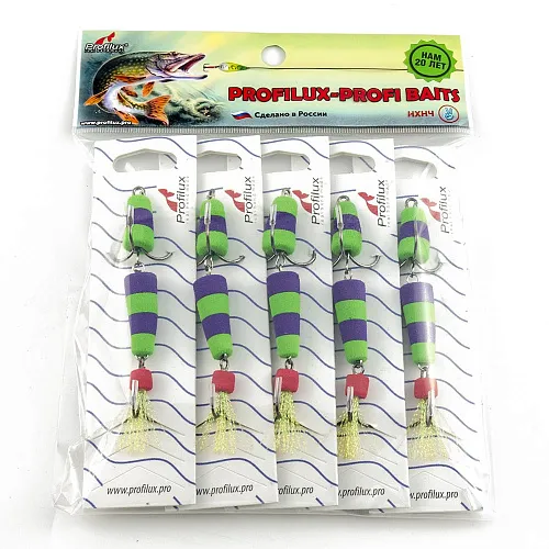 Мандула Profilux "Classic" 2ХL цв 07 зеленый-фиолетовый-зеленый