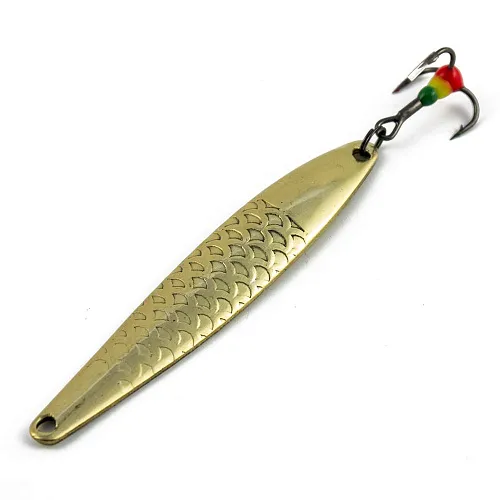 Блесна зимняя Profilux Премиум Судачья 11гр цв. 03 латунь чешуя