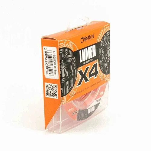 Шнур Caiman Lumen 100м 0,14мм оранжевый