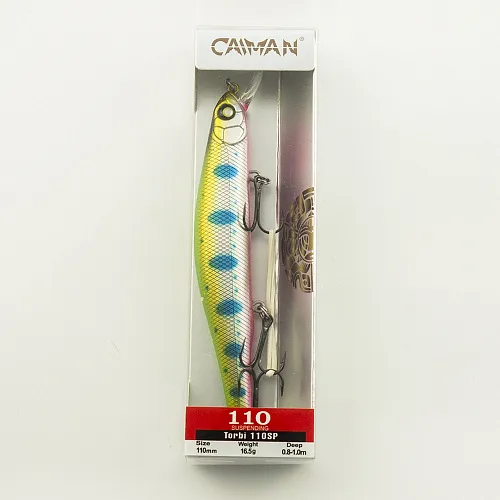 Воблер Caiman Torbi 110SP 16,5g 0,8-1м цвет СМ10