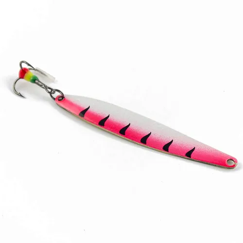 Блесна зимняя Profilux Премиум Судачья 11гр цв. 09 перламутр розовая спинка