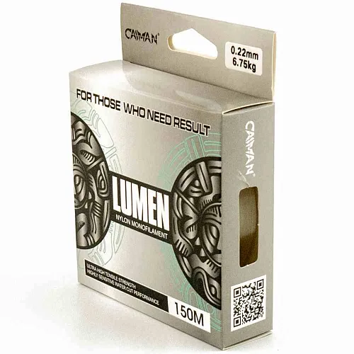 Леска Caiman Lumen 150м 0,22 мм прозрачная
