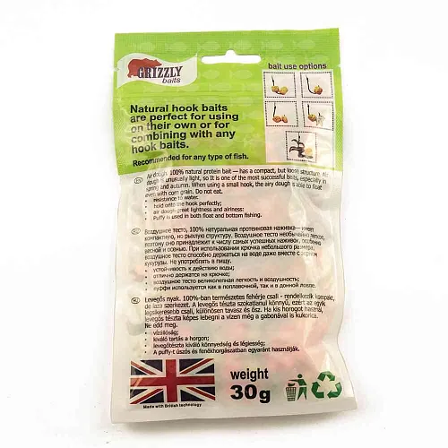 Воздушное пенотесто Fluoro PUFFI Grizzly baits (Микс)