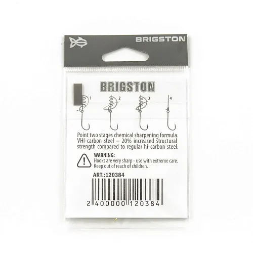 Крючок Brigston AJi Douski Gold № 7 ( уп. 6 шт.)