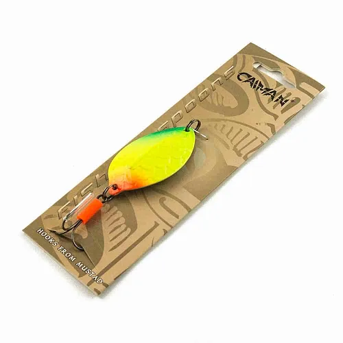 Блесна колеблющаяся Caiman Board 15гр 5,5см цвет CN18 (5шт в упак.)