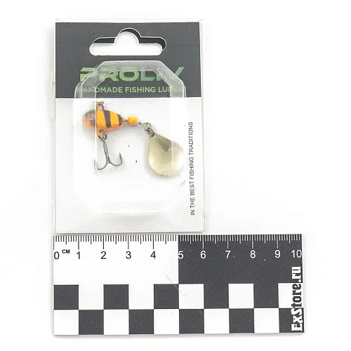 Тейл-спиннер Proliv (материал хвоста латунь 6 гр) TS.10Lt-6