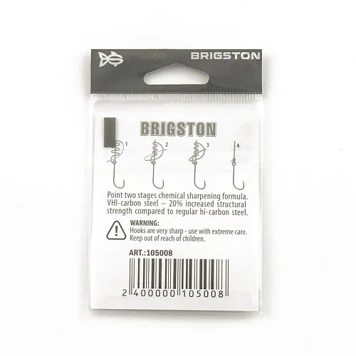 Крючок Brigston Chinu Douski BN № 3 ( уп. 10 шт.)