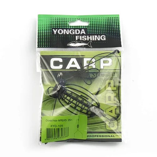 Монтаж арбуз Palomino XYD 105 - 25g 3 крючка (10 шт в упак)