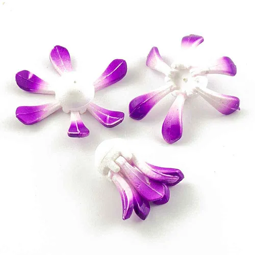 Поплавок зимний Proliv "Ромашка" 6 лепестков 1,4 гр (фиолетовый) отгрузка 2-2,5 гр (3 шт. в упак)