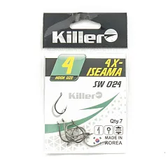 Крючок Killer 4Х-Iseama № 4