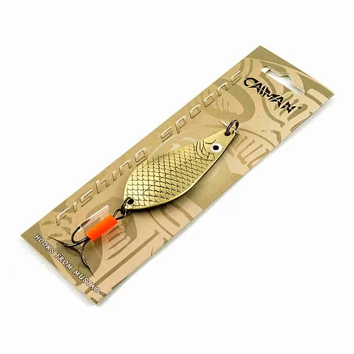 Блесна колеблющаяся Caiman Atom 20гр 6,8см цвет CN04 (5шт в упак.)