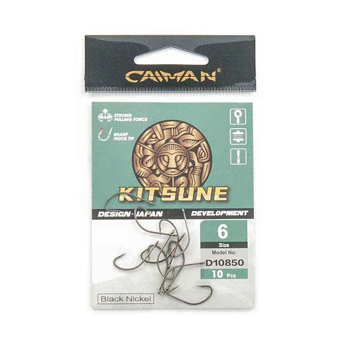 Крючки Caiman Kitsune №6 10850