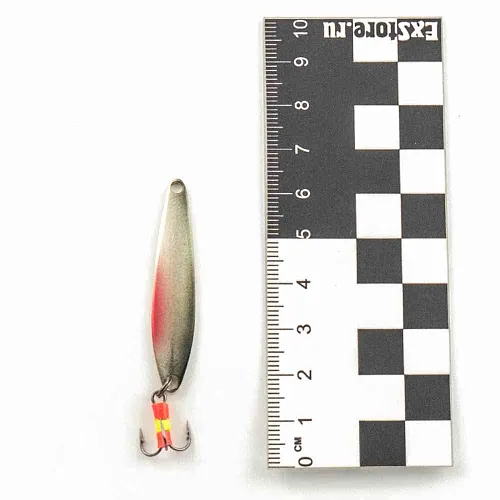 Блесна зимняя Profilux Рефлекс Б 5гр цв. 11 серебро-черноспинка