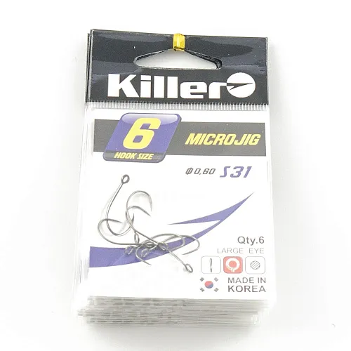 Крючок Killer Micro-jig S-31 № 6