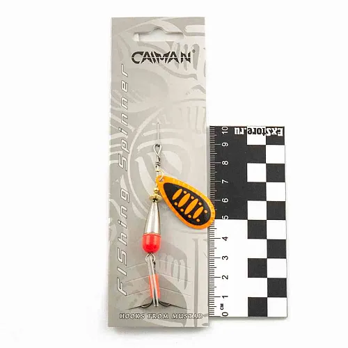 Блесна вращающаяся Caiman Range 13гр #3 цвет CA81 (5шт в упак.)