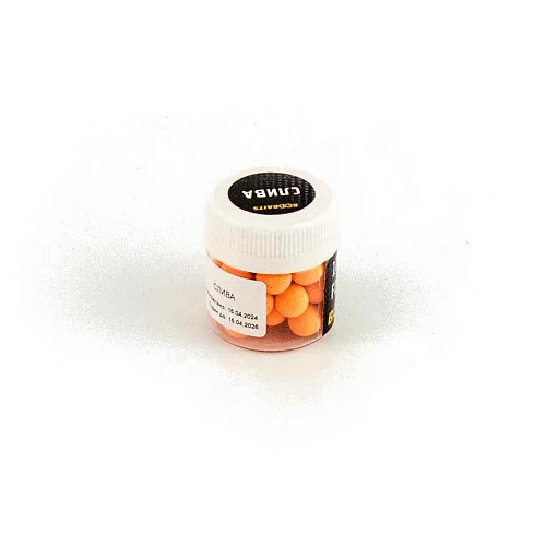 Бойлы Pop up BOO Baits 10мм Слива 10гр банка