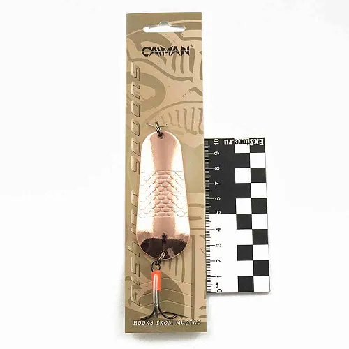 Блесна колеблющаяся Caiman Gnom 38гр 8,3см цвет CN02 (5шт в упак.)