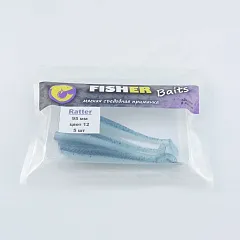 Виброхвост FISHER BAITS Ratter 95мм цвет 12 (уп. 5шт)