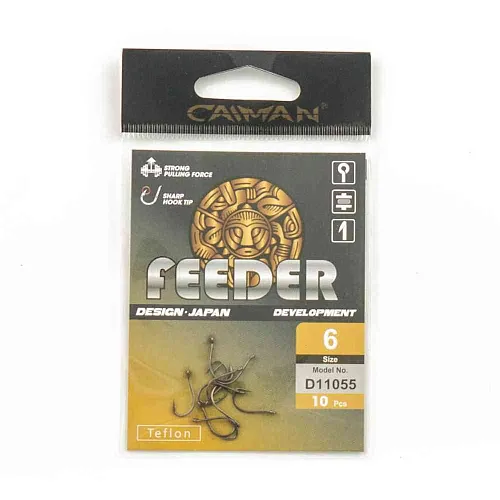 Крючки Caiman Feeder Spesial №6 D11055