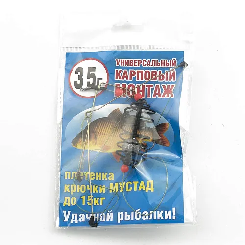 Монтаж спираль(краш) Palomino XYD-005 (3 крючка №8) - 35g (10 шт в упак)