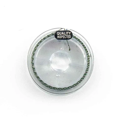 Поводочный материал (lead core) Caiman Soft Flex Green+black 10m 25lbs 245854