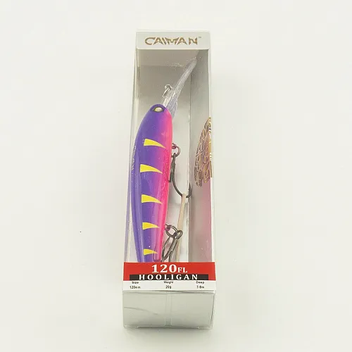 Воблер Caiman Hooligan 120F 20g 1,5м цвет СМ305