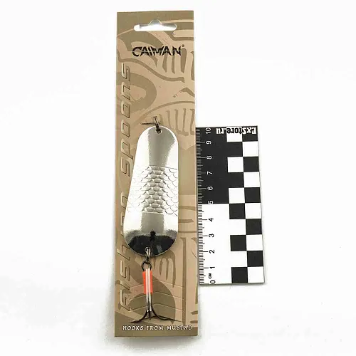 Блесна колеблющаяся Caiman Gnom 38гр 8,3см цвет CN01 (5шт в упак.)