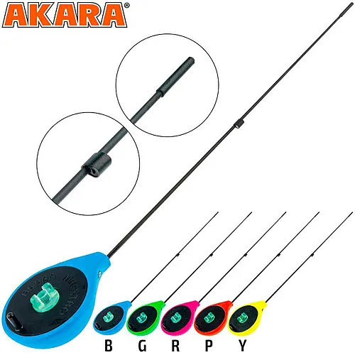 Удочка зимняя Akara RBUZ Blue