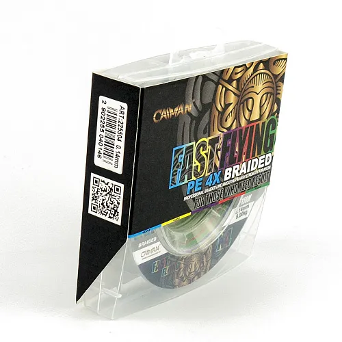 Шнур Caiman Fast flying 4PE 0,14 мм 150 м Multicolor 225504