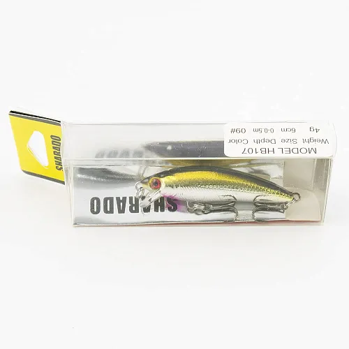 Воблер Sharado 4g 60mm 0-0,5m HB-107 color 09