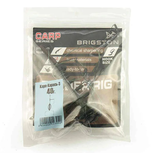 Монтаж Brigston Карп-карась 3 40 гр