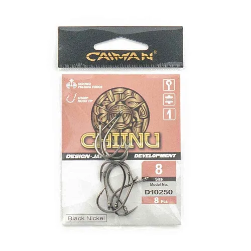 Крючки Caiman Chinu №8 10250